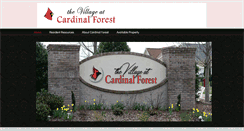 Desktop Screenshot of cardinalforestvillage.com